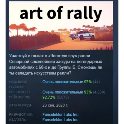 art of rally