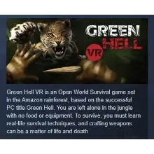 Green Hell VR АВТОДОСТАВКА STEAM РОССИЯ