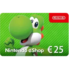 🎁 КАРТА ОПЛАТЫ NINTENDO ESHOP — 25 EUR [EU] | СКИДКИ