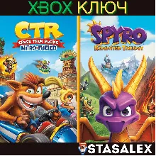 CRASH TEAM RACING NITRO-FUELED + SPYRO XBOX КЛЮЧ