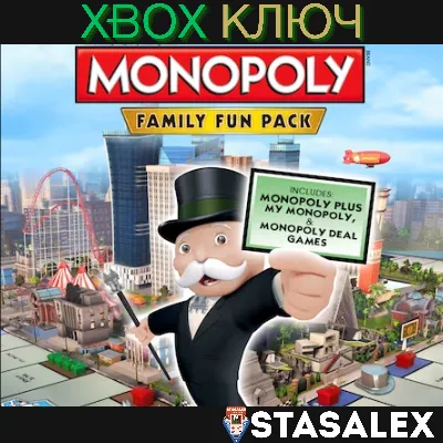 MONOPOLY FAMILY FUN PACK XBOX ONE & SERIES X|S КЛЮЧ - irongamers.ru