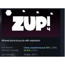 Zup! 4 АВТОДОСТАВКА STEAM РОССИЯ