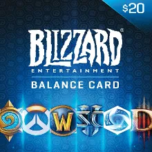 BLIZZARD GIFT CARD 20$ USD (USA)