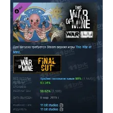 This War of Mine: War Child Charity 3 DLC АВТОДОСТАВКА STEAM РОССИЯ