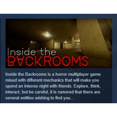 Inside The Backrooms АВТОДОСТАВКА STEAM GLOBAL МГНОВЕННО ЛИЦЕНЗИЯ - irongamers.ru