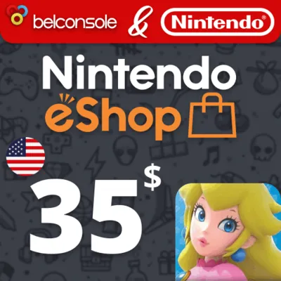 Карта Nintendo 35 Долларов США Официальный ключ - irongamers.ru