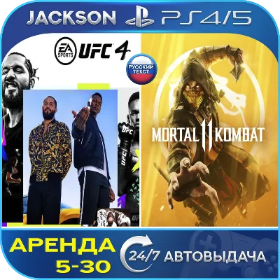 UFC 4 + Mortal Kombat 11 (PS4/PS5) RUS | Аренда - irongamers.ru