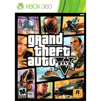 38 XBOX 360 GTA 5 - Grand Theft Auto V