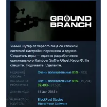 GROUND BRANCH АВТОДОСТАВКА STEAM РОССИЯ
