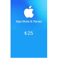App Store&iTunes Gift Card 25 TL (Турция)