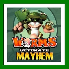 Worms Ultimate Mayhem + 15 Игр Steam⭐0% Карты