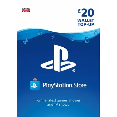 Playstation Network PSN £20 (UK) - без комиссии - irongamers.ru