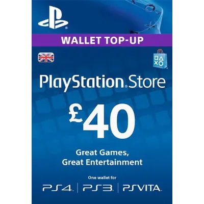 Playstation Network PSN Gift Card 10 - 150 GBP UK - irongamers.ru