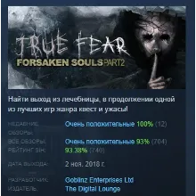 True Fear: Forsaken Souls Part 2 АВТОДОСТАВКА STEAM