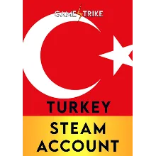 🔥 New Steam Account (Region Turkey / Full access)
