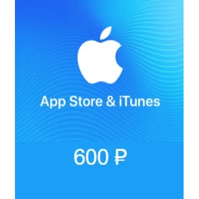 APPLE iTunes Russia 600 руб карта пополнения gift card - irongamers.ru