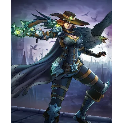 Paladins - Night Bane Skin for Cassie КЛЮЧ GLOBAL - irongamers.ru
