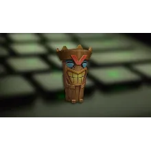 Roblox Tiki Shoulder Buddy Skin 🔑 CODE REGION FREE