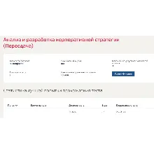Анализ и разработка корпоративной стратегии Синергия