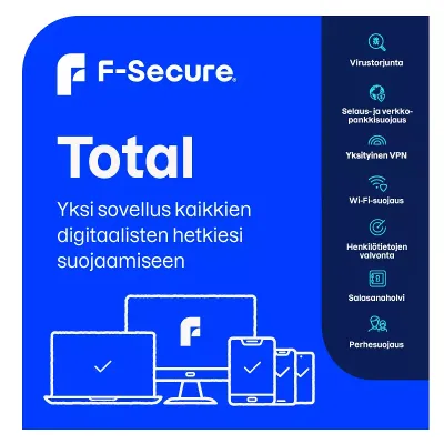 F Secure TOTAL 1 год / 5 устройств (подписка) Global - irongamers.ru