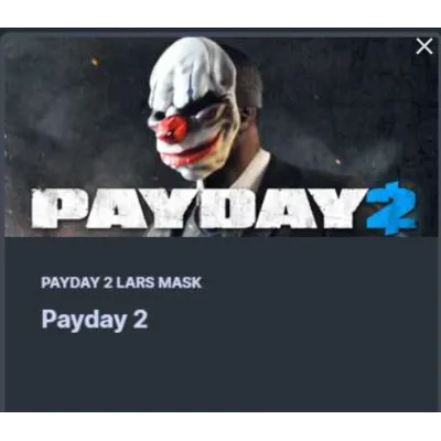 PAYDAY 2 Lars Mask STEAM KEY REGION FREE - irongamers.ru