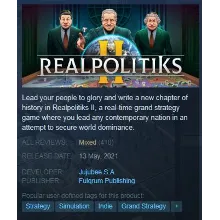 Realpolitiks II (Steam Key GLOBAL)