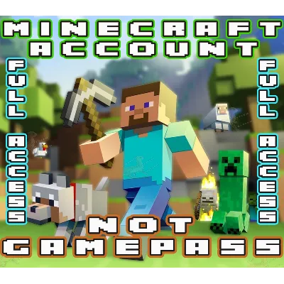 Minecraft Java Аккаунт НЕ ПОДПИСКА ПОЛНЫЙ ДОСТУП - irongamers.ru