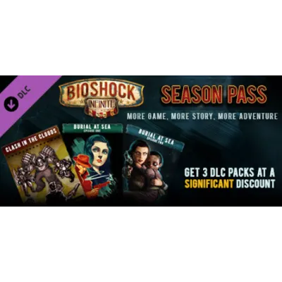 BioShock Infinite Season Pass DLC STEAM KEY Region Free - irongamers.ru