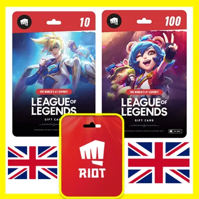 ⭐ ВСЕ КАРТЫ⭐ League of Legends 10-108 GBP (UK) - irongamers.ru