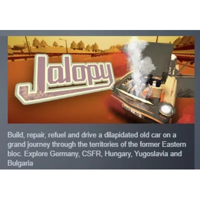 Jalopy АВТОДОСТАВКА STEAM GLOBAL МГНОВЕННО ЛИЦЕНЗИЯ - irongamers.ru
