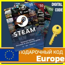 СТИМ КАРТЫ EURO STEAM EUROPE КОД ПОПОЛНЕНИЯ | ПОПОЛНИТЬ СТИМ ЕВРОПА ЕВРО