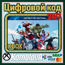 🌍Мстители Marvel – Definitive-издание XBOX+PC КЛЮЧ🔑🎁