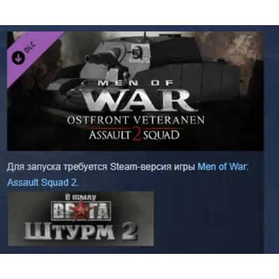 Men of War: Assault Squad 2 - Ostfront Veteranen АВТОДОСТАВКА STEAM GLOBAL МГНОВЕННО