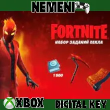 Fortnite: набор испытаний Инферно XBOX КЛЮЧ