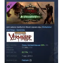 Warhammer: End Times - Vermintide Schluesselschloss DLC AUTODELIVERY STEAM РОССИЯ