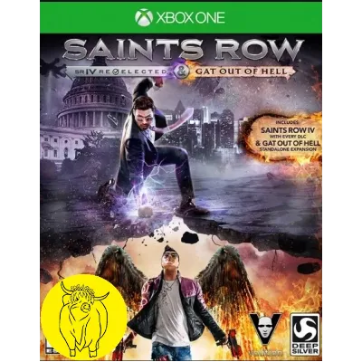 Saints Row IV Re-Elected & Gat out of Hell XBOX Ключ - irongamers.ru