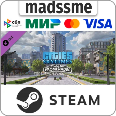 Cities: Skylines - Plazas & Promenades * RU/СНГ/TR/AR - irongamers.ru