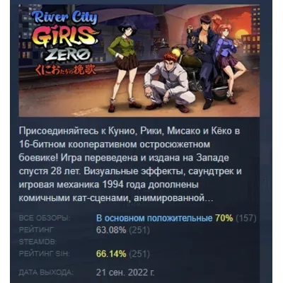 River City Girls 2 (steam key) - irongamers.ru
