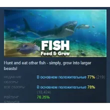Feed and Grow: Fish АВТОДОСТАВКА STEAM GLOBAL МГНОВЕННО ЛИЦЕНЗИЯ