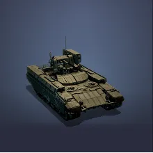 Танк: ИТ 8-го уровня БМПТ обр. 2000 г.