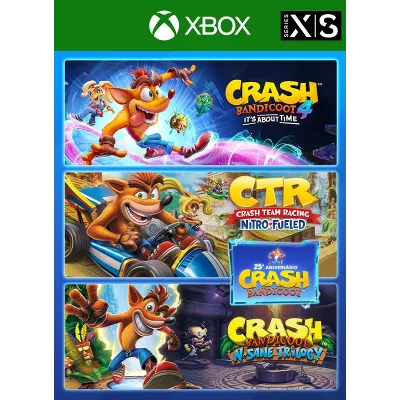 Crash Bandicoot - юбилейный набор Crash XBOX X|S - irongamers.ru