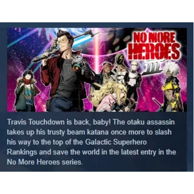 No More Heroes 3 АВТОДОСТАВКА STEAM GLOBAL МГНОВЕННО ЛИЦЕНЗИЯ - irongamers.ru