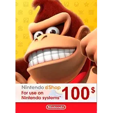КАРТА ОПЛАТЫ NINTENDO ESHOP — 100 USD [USA]