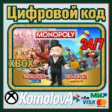 MONOPOLY PLUS + MONOPOLY Переполох XBOX КЛЮЧ
