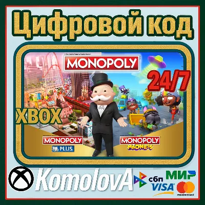 MONOPOLY PLUS + MONOPOLY Переполох XBOX КЛЮЧ - irongamers.ru