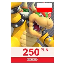 КАРТА ОПЛАТЫ NINTENDO ESHOP — 250 PLN [PL] | ПОЛЬША