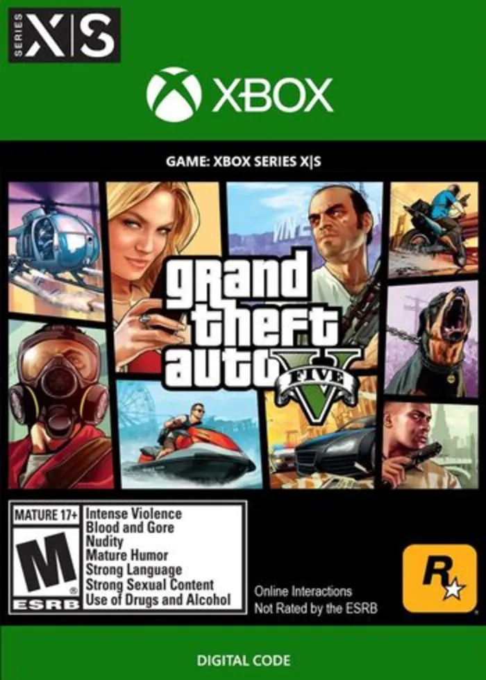 Grand Theft Auto V Xbox Series X · S (2022) Ключ
