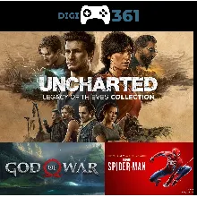 Uncharted Collection + SpiderMan + GOW Steam Global