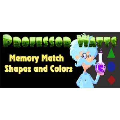 Professor Watts Memory Match Shapes And Colors STEAM - irongamers.ru