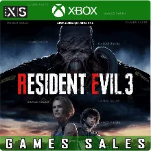 RESIDENT EVIL 3 XBOX ONE|XS КЛЮЧ